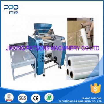 Automatic stretch film winder