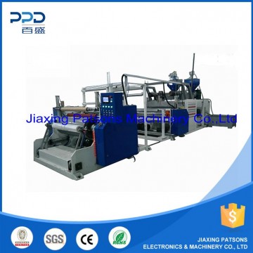 Stretch film winder machine for extrusion machine