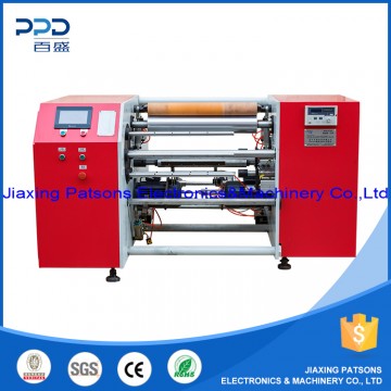 Automatic coreless PE food paper rewinder
